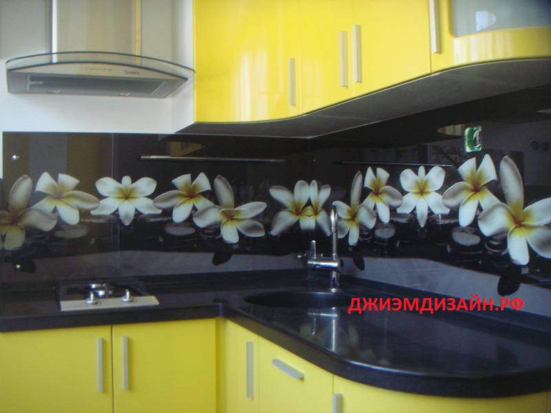 Cтеклянный фартук СПб